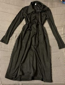 Elegant Black Long Sleeve Dress