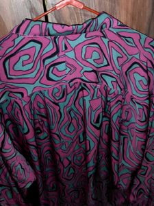 Pink &amp; grey long sleeve shirt