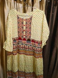 Boho Print Dress