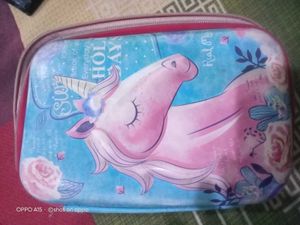 Unicorn Geometry Pouch