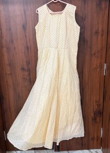 Elegant Ethnic Dress With HandWork