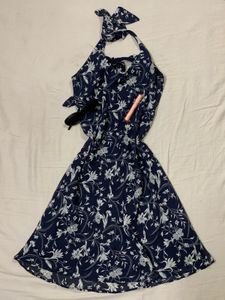 Floral Halter Sundress