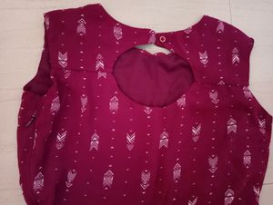 Magenta color One-piece