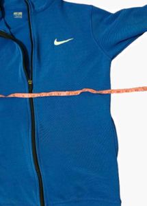 Nike Blue Full Zip Turtle Jacket