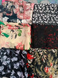 Combo Of 6 Scarves For Women