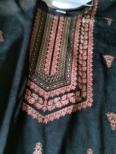 Premium Black Velvet Suit