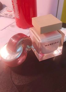 Narciso rodriguez poudre and bvlgari omnia coral