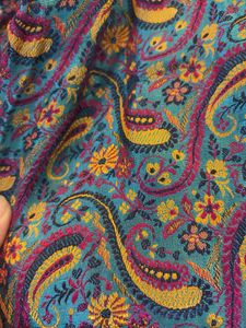 Paisley Print Blouse