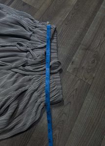 Stylish Grey Wide Leg Pants