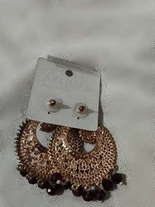 Elegant Chandbali Style Earrings