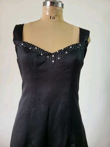 Elegant Black &amp; Red Dress