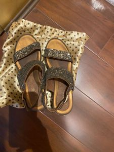 Sparkly Gold Sandals