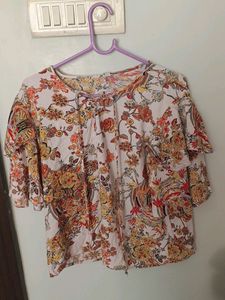 floral design top for women