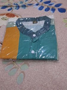 Color Block Shirt - XXL