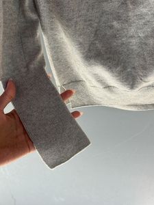 Gray Turtleneck Sweater