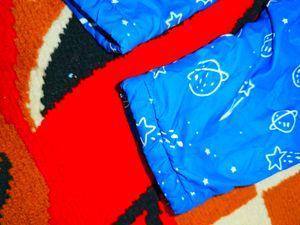 Set of two Baby Winter Onesies - Pink &amp; Blue