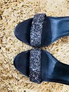 Madden Girls Sparkle Block Heels