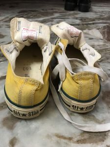 Yellow Converse Sneakers
