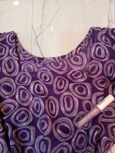🆕 Handmade Pinteresty Purple 💜 Short Kurta ✨🎀