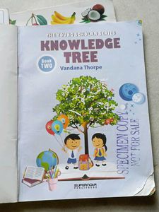 Knowledge Tree Books Class 2 &amp; Table, Fruits Book