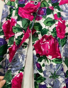 Floral Print Skirt