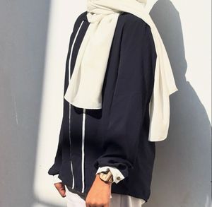 Navy Blue Minimal Top