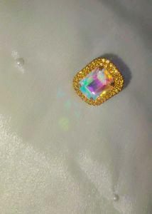 Royal Prism Glow Adjustable Ring