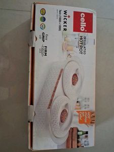 Cello Wicker Hot Pot Twin