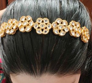 Kundan Hair Band