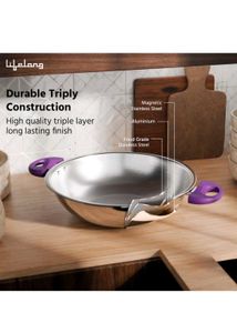 Lifelong Stainless Steel Kadhai