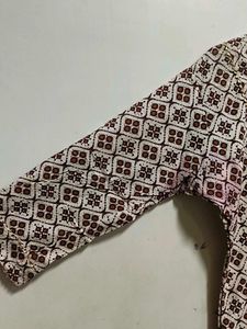 Patterned Tunic Top