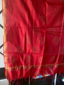 Women’s Block Printed Chanderi Dupatta