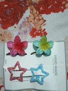 For Kids Clip  ,Cute Rubber Band Claw