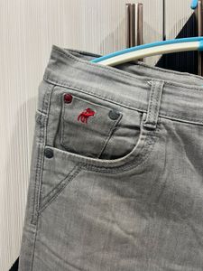 Gray Denim Jeans