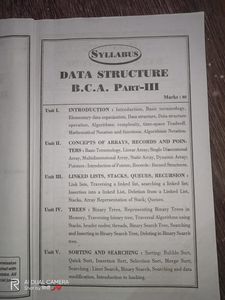 BCA Final Year,Data Structure Guide