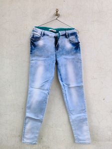 Women Lotus Light Faded Blue Jeans