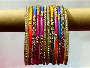 Multicolor Bangle Set