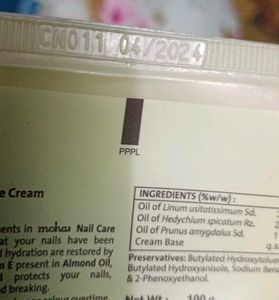 Moha Nail Care Cream