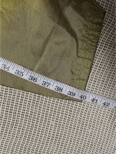 Metallic Olive Green Salwar Pants
