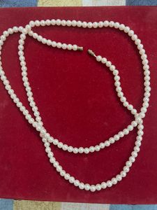 White Small Pearls Necklace