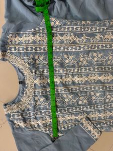 sky blue colour garara