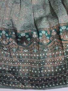 Ethnic kids green Gown...