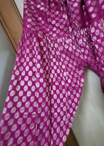 Magenta &amp; Gold Salwar Pants Never Used