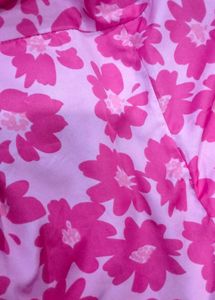 Floral Print Pink Jumpsuit