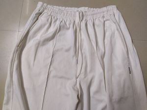 Men White Colored Track Suit For Adults