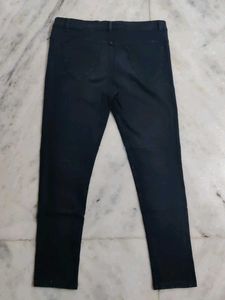Low Waist Black Jeans