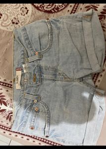 ice blue original levis shorts