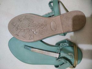 Green Fancy Sandles
