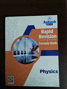 Aakash Rapid Formulas Books Class 11+Class 12