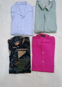 Mens Shirt Combo Of 4